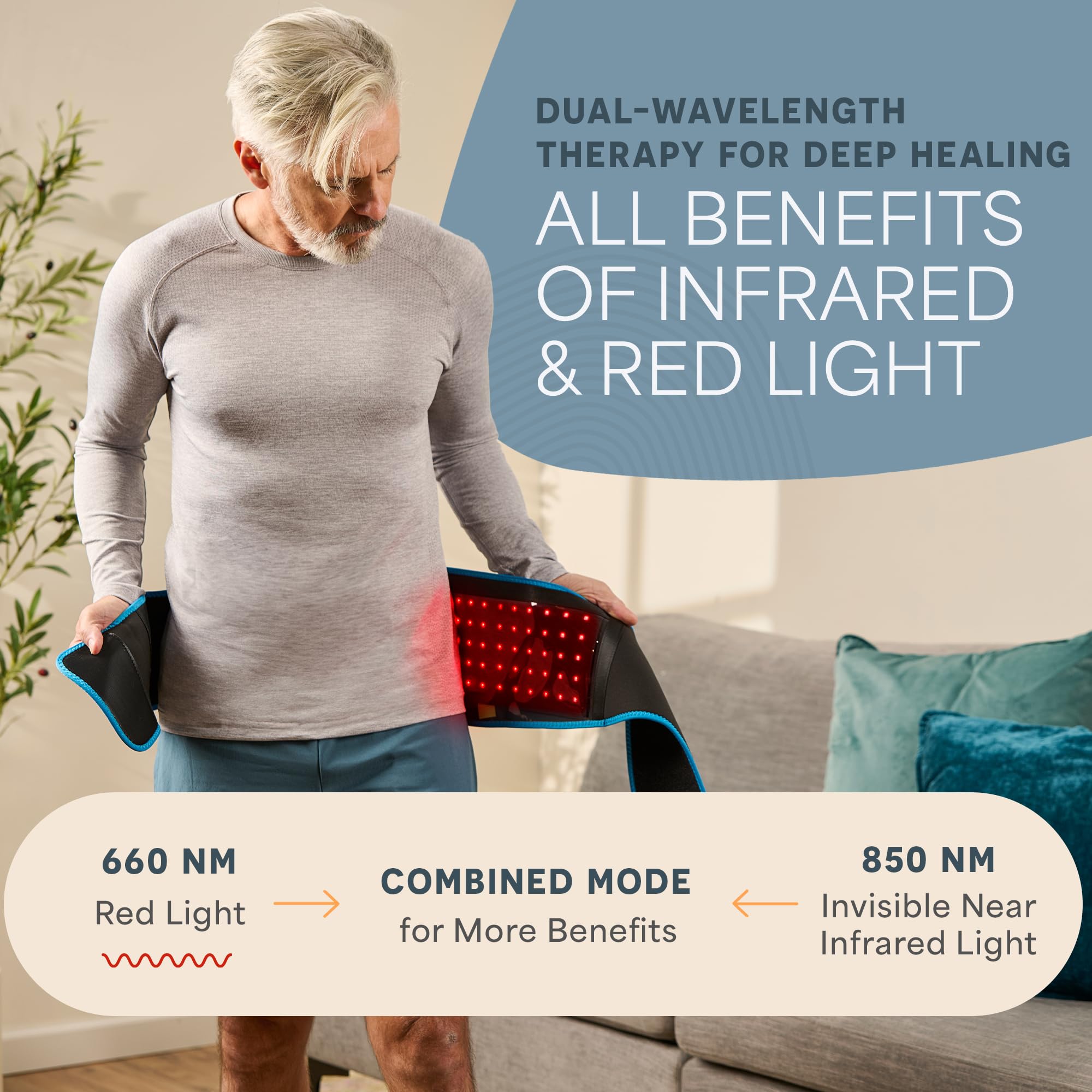 Lifepro Red Light Therapy Belt for Pain Relief