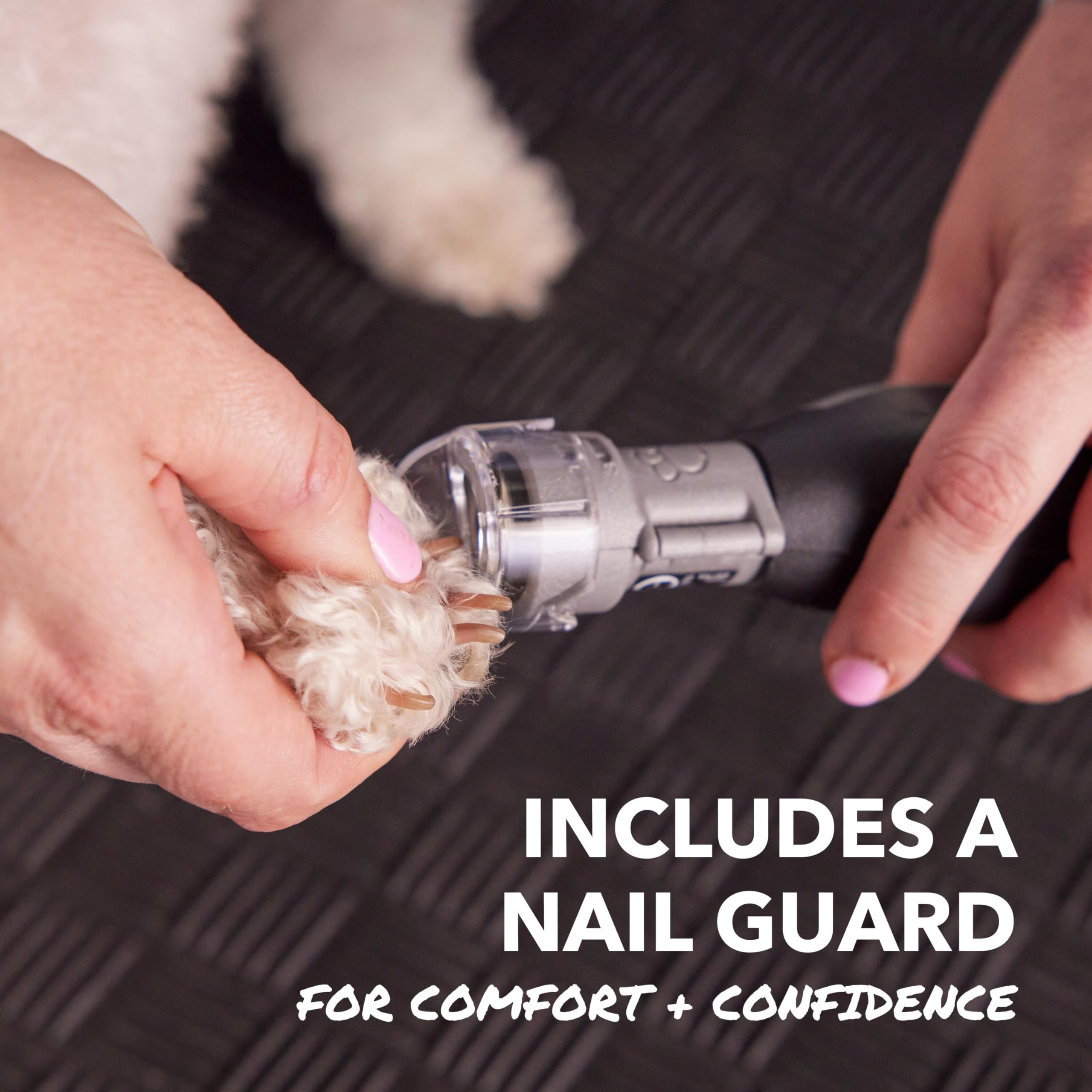Cordless Pet Nail Grinder with Safe Grooming Kit