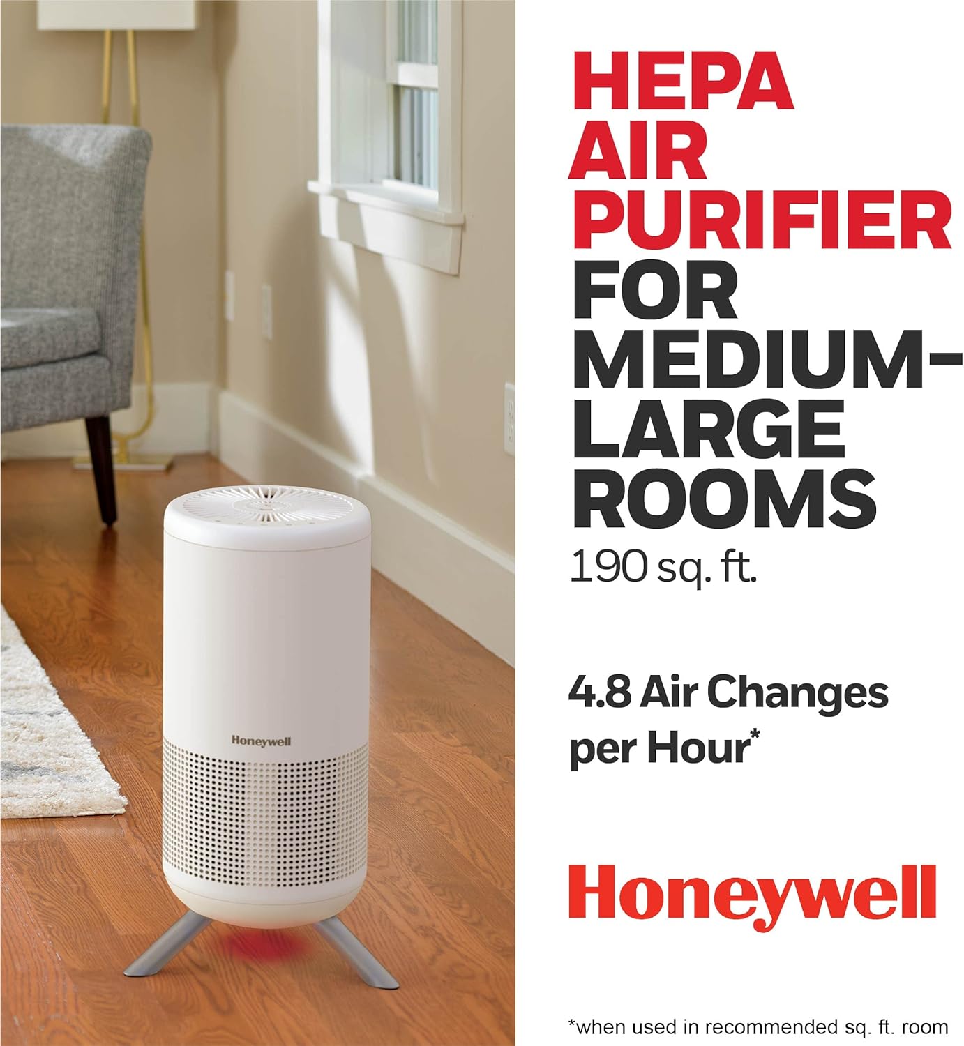 Honeywell HEPA Air Purifier for Clean Fresh Air