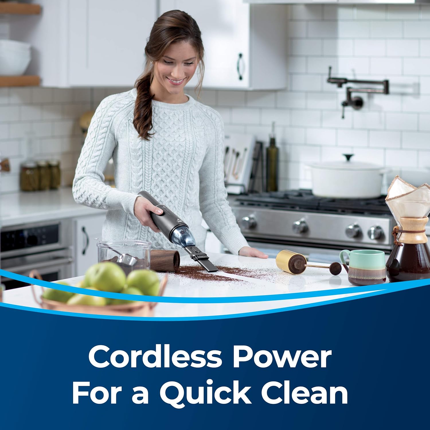 Bissell Aeroslim Cordless Handheld Vacuum for Quick Cleaning