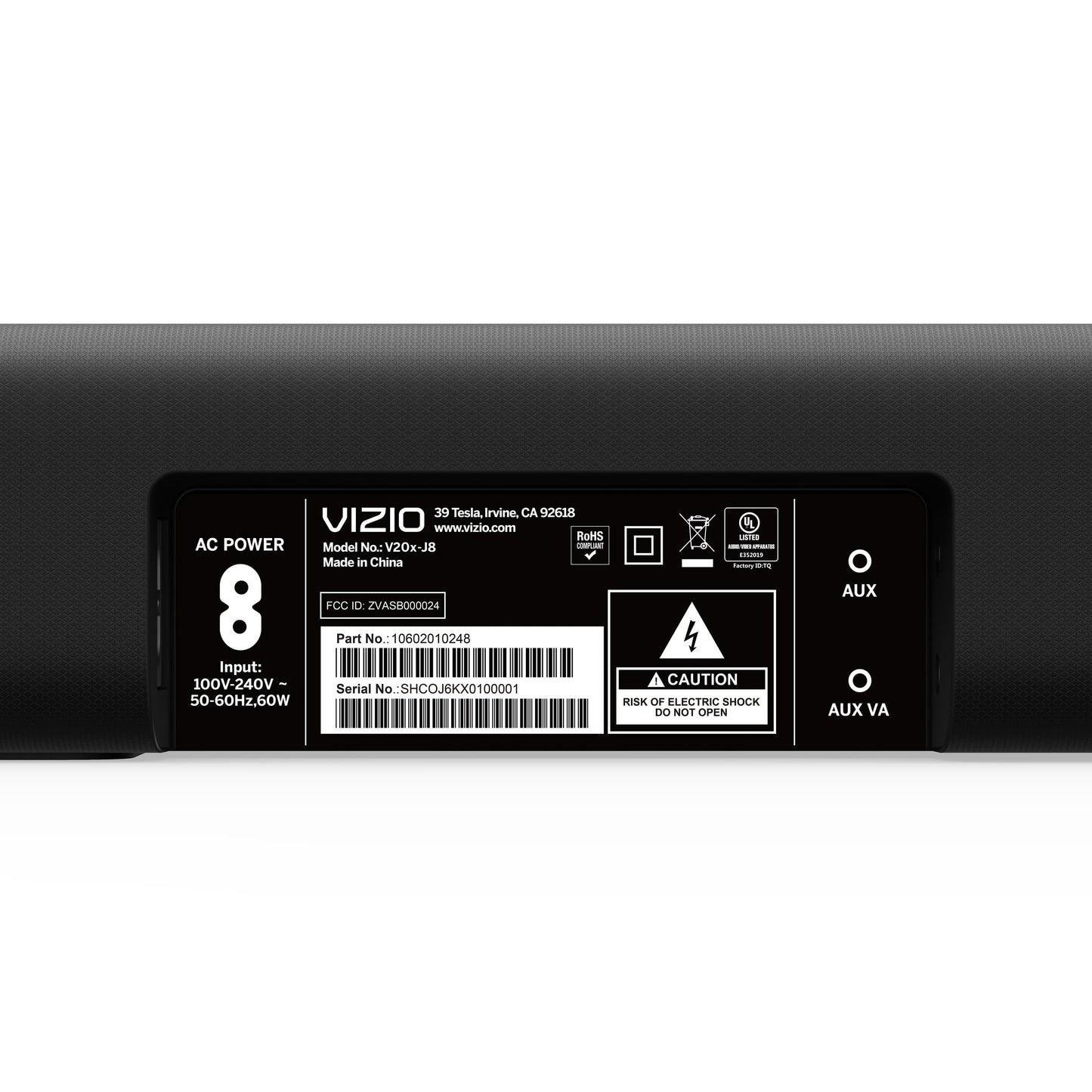 Vizio V Series Compact Sound Bar with Powerful Audio