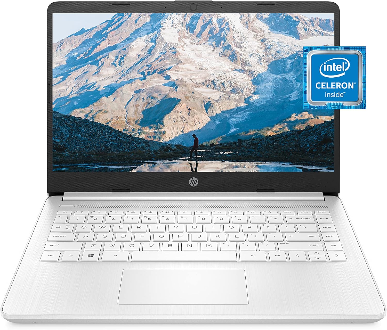 HP 14 Laptop with Intel Celeron for Portable Productivity