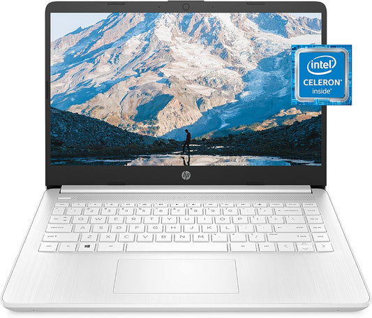 HP 14 Laptop with Intel Celeron for Portable Productivity