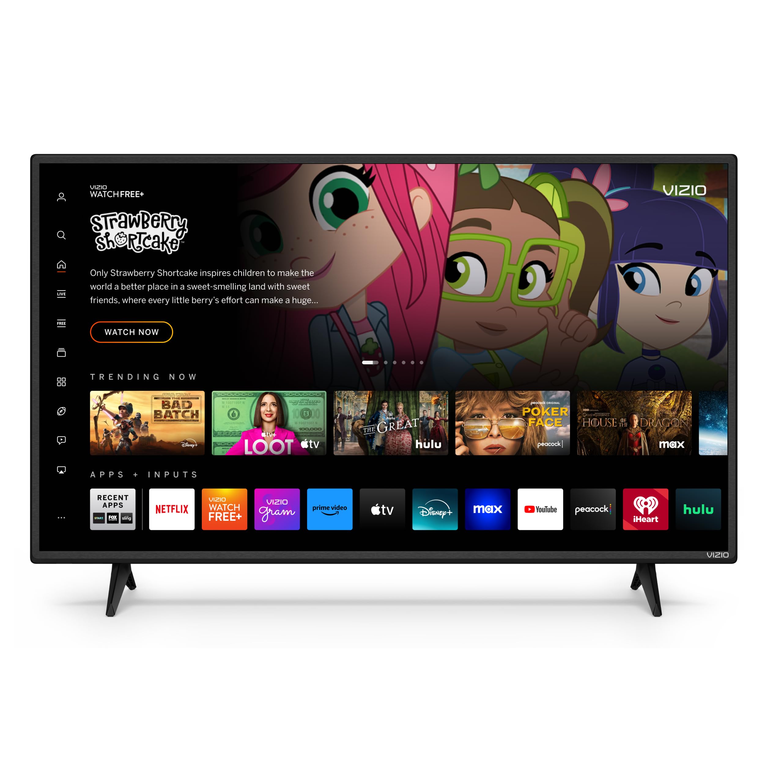 VIZIO 24 Inch Full HD Smart TV with Apple AirPlay