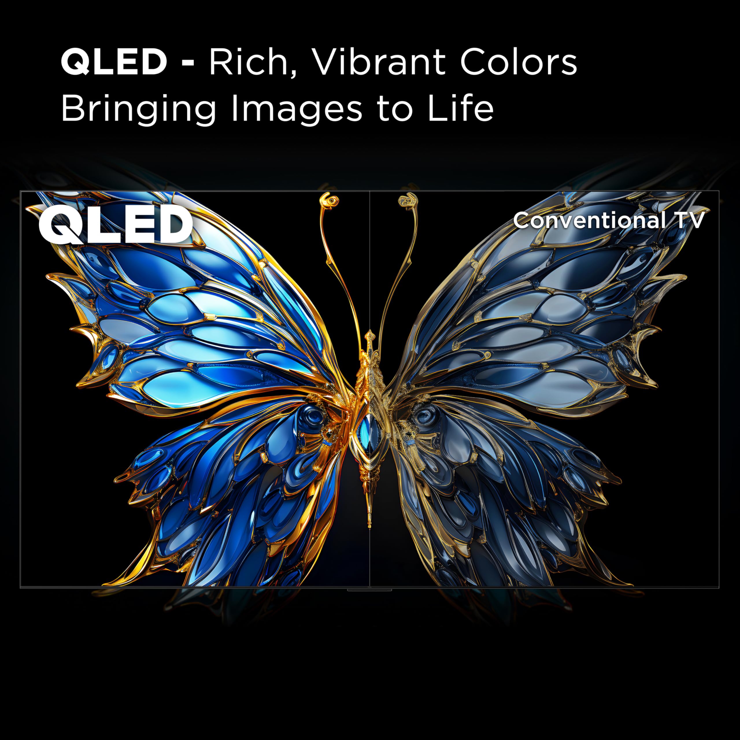 TCL 75 Inch QLED Smart TV with Dolby Vision
