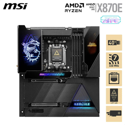 MSI MAG X870 Tomahawk WiFi Gaming Motherboard for AMD Ryzen
