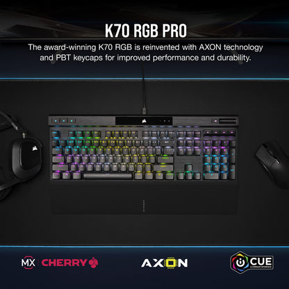 Corsair K70 RGB Pro Mechanical Gaming Keyboard With Hyper Polling