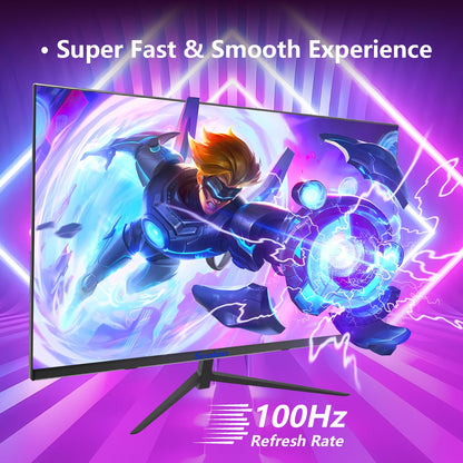 27 Inch IPS Gaming Monitor 100Hz Frameless 1080P HDMI
