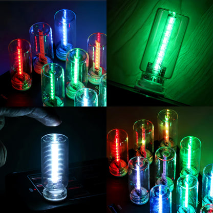 Retro Car Lamp Touch USB LED Night Light Ambient Decor Desk