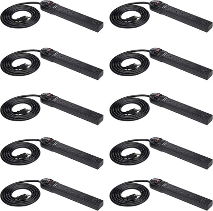 Amazon Basics Surge Protector Power Strip With LED Indicator