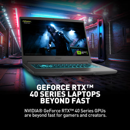 MSI Thin 15 Gaming Laptop with 144Hz FHD Display
