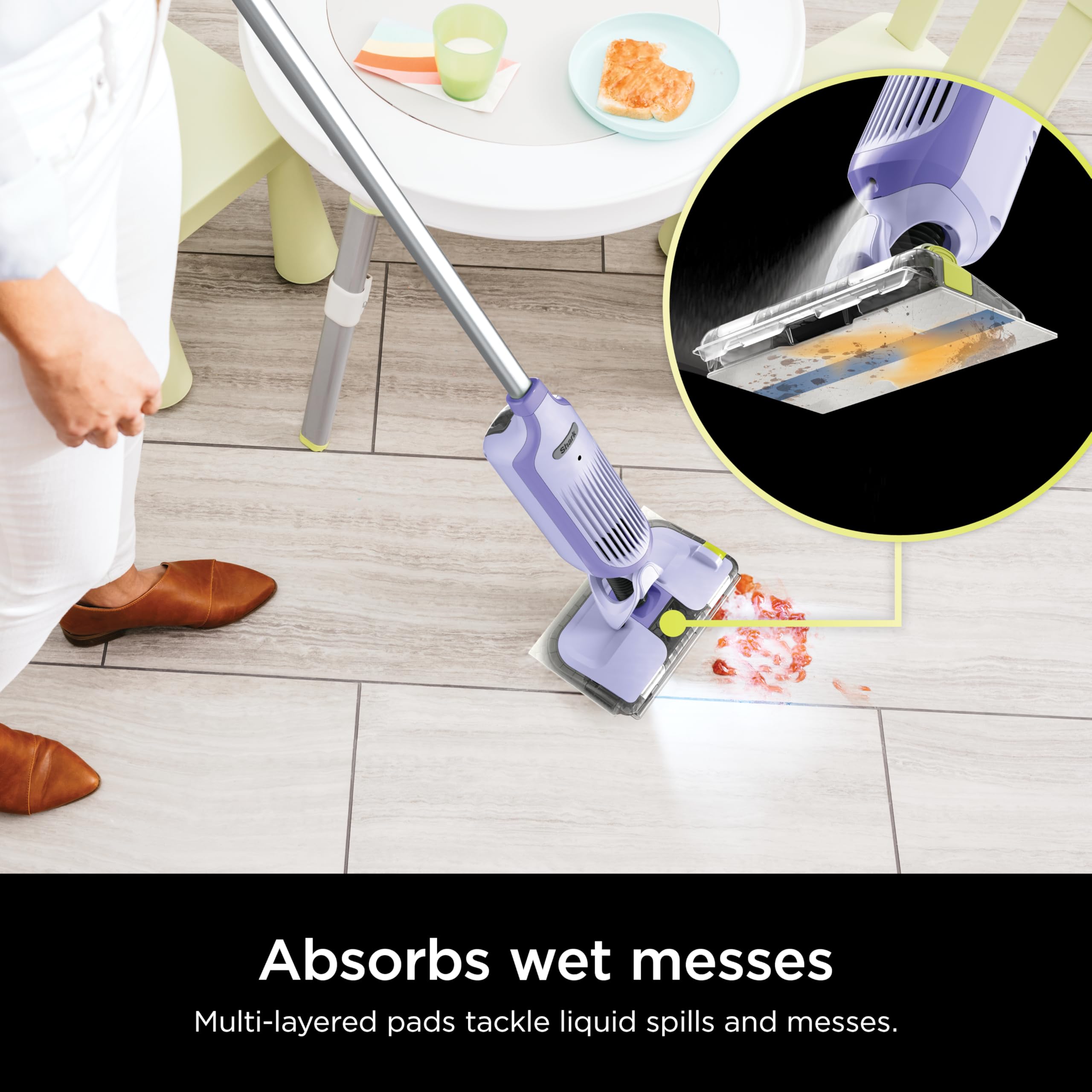 Shark VACMOP Pro Cordless Hard Floor Cleaner with Powerful Suction