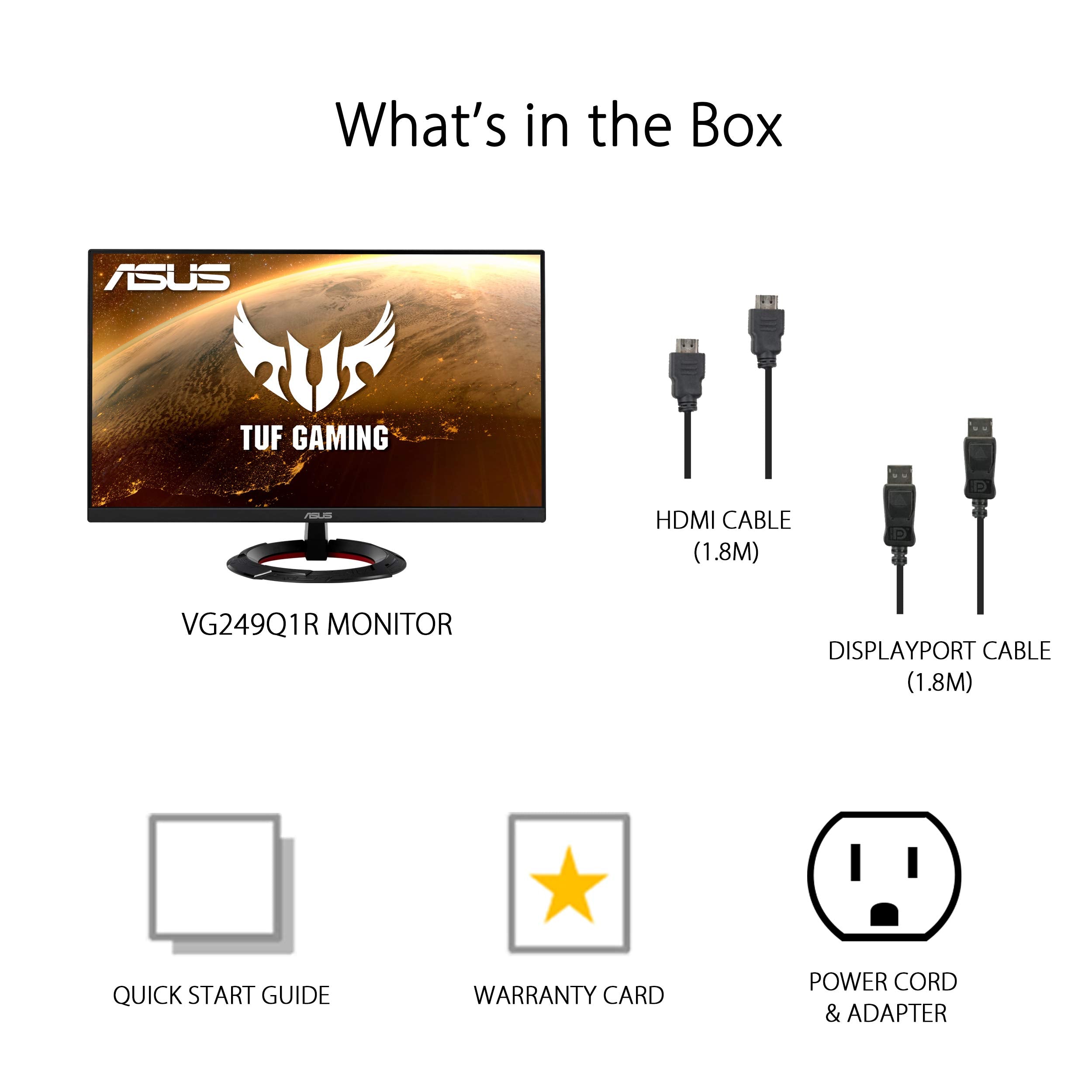 ASUS TUF Gaming 34 Inch Curved Monitor with 180Hz Refresh Rate
