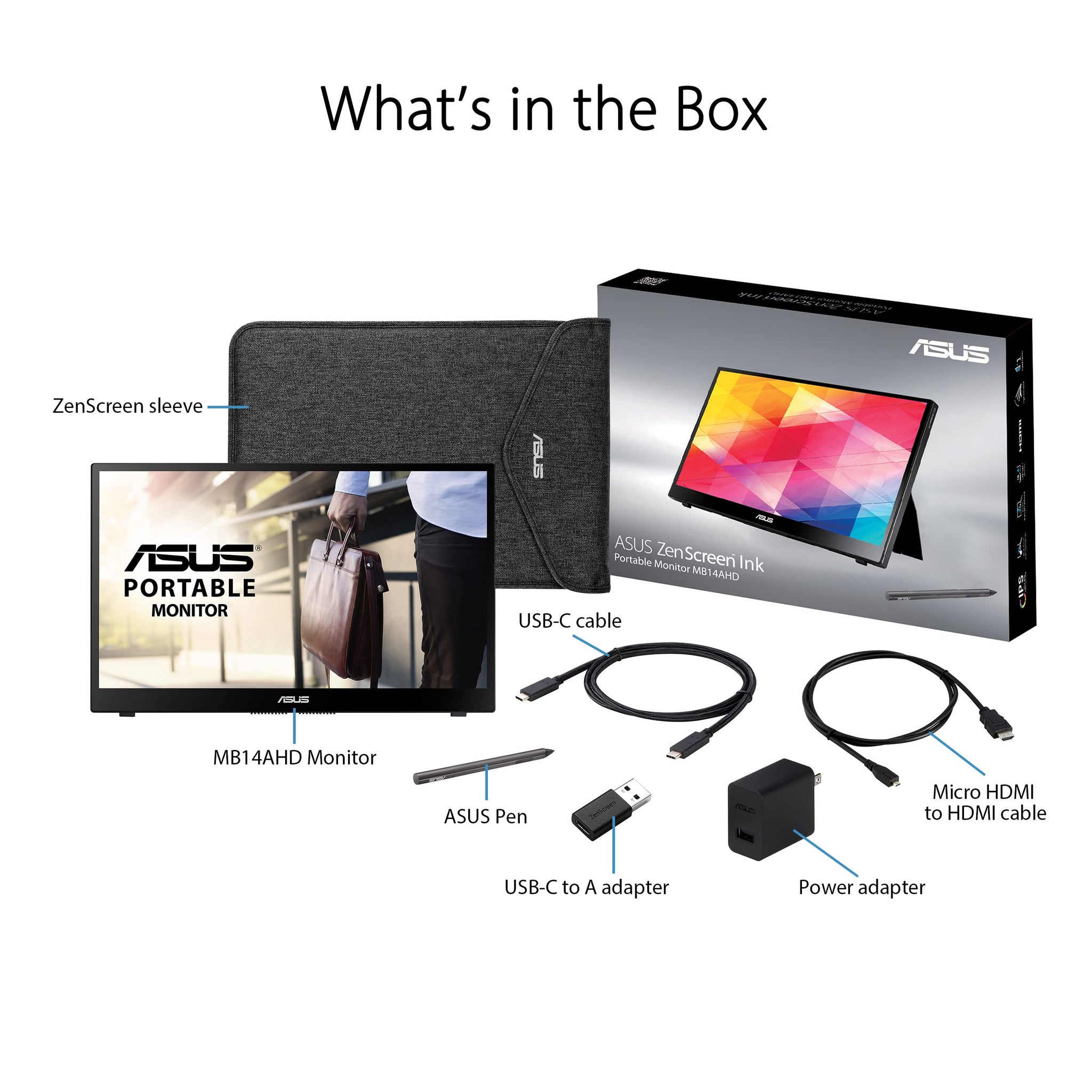 ASUS ZenScreen 15.6 Inch Portable Monitor for Travel