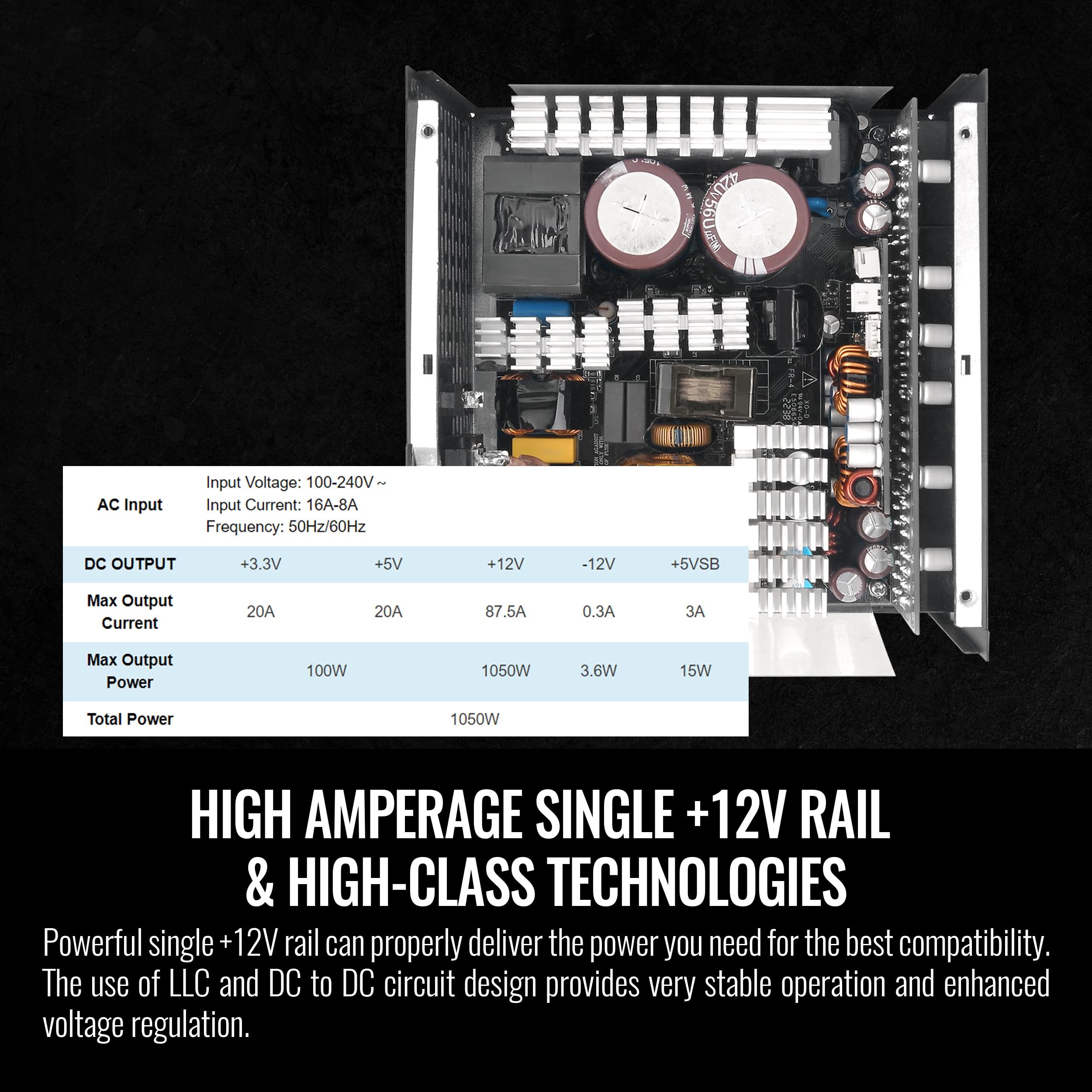 Thermaltake Toughpower GX2 600W Power Supply With Gold Efficiency