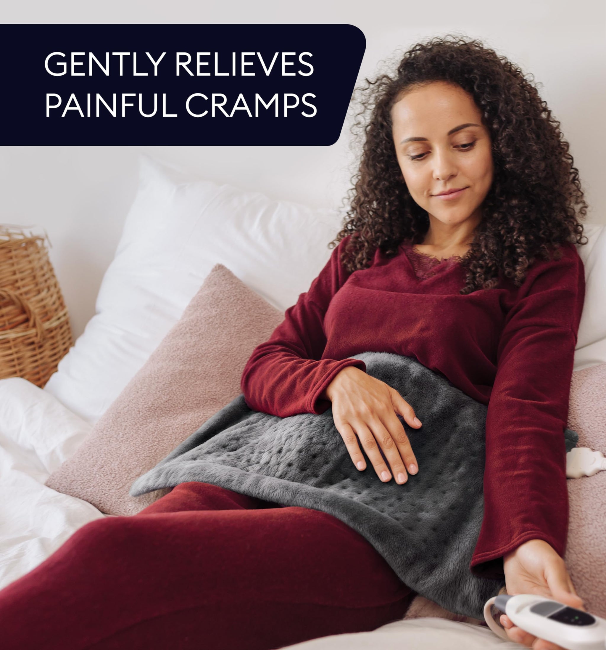 Geniani Large Electric Heating Pad for Pain Relief