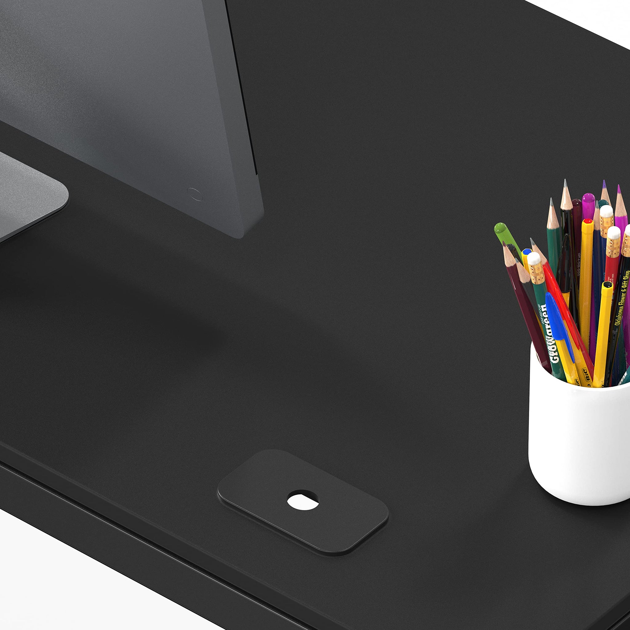 55 Inch Espresso Office Computer Desk for Professionals