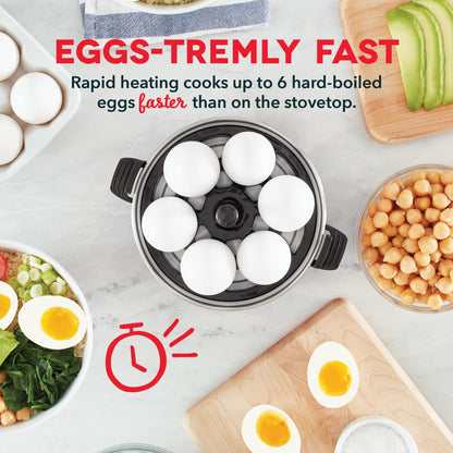 Dash Rapid Egg Cooker 6 Egg Capacity Auto Shut Off Aqua