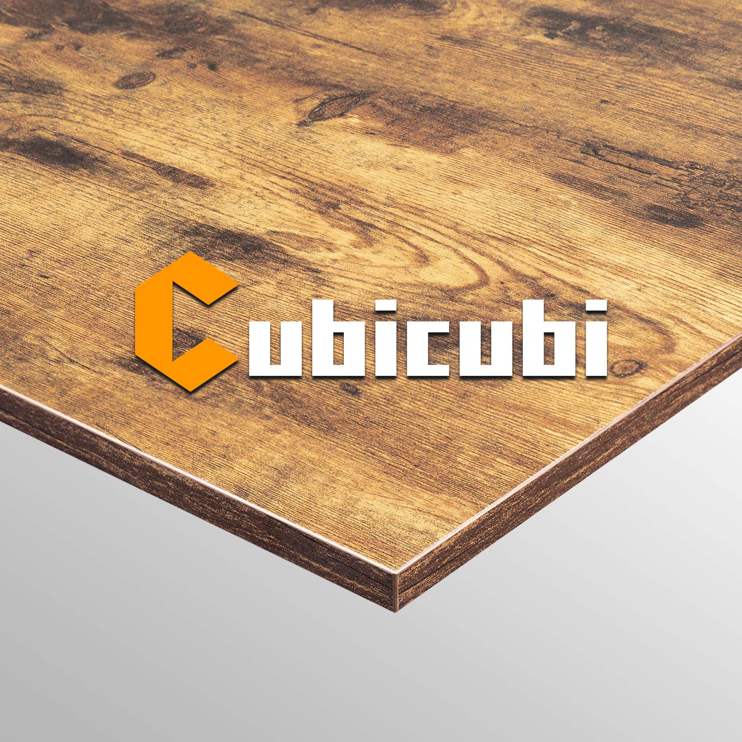 CubiCubi L Shaped Gaming Desk with Carbon Fiber Surface