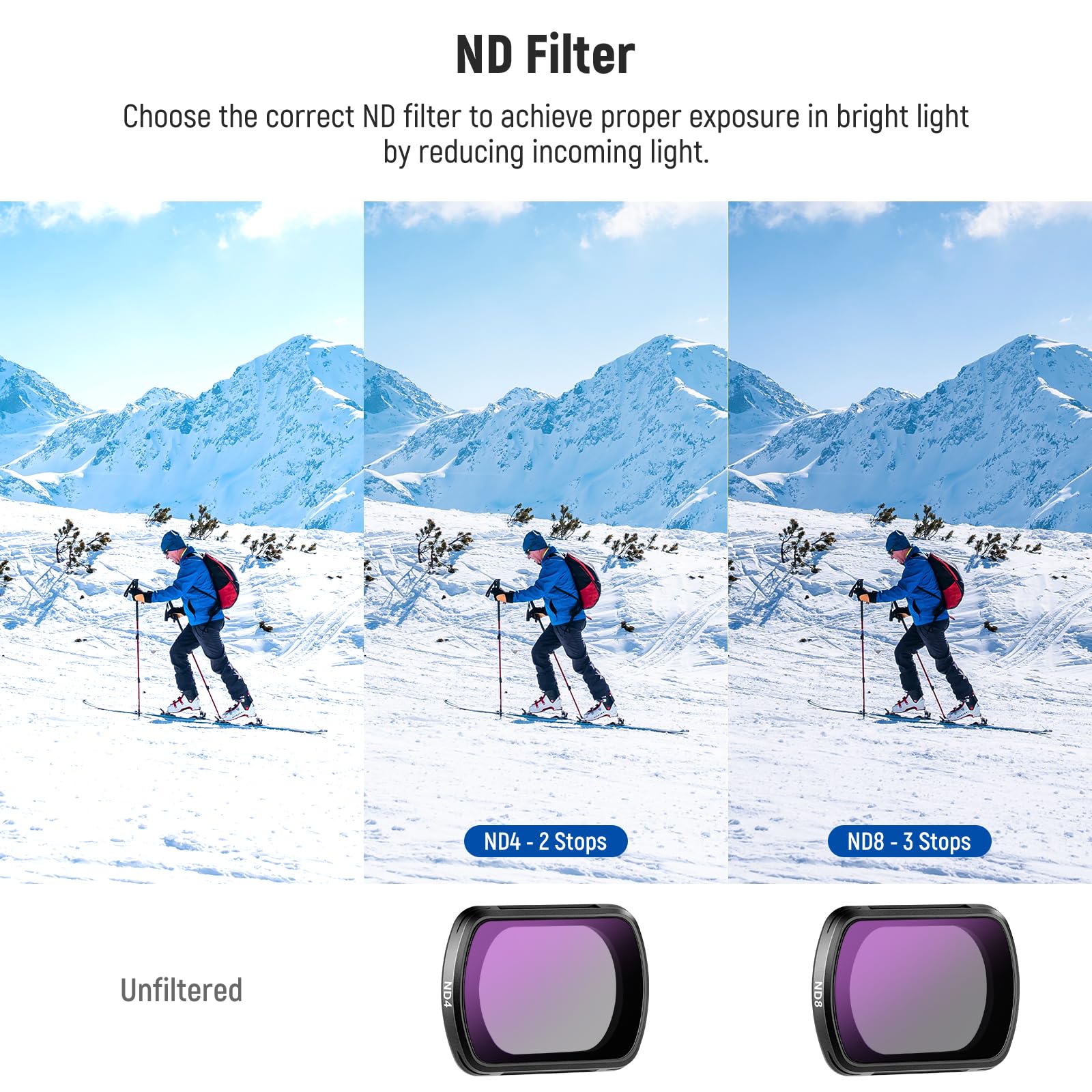 Neewer HD CPL ND Filter Kit for DJI OSMO Pocket