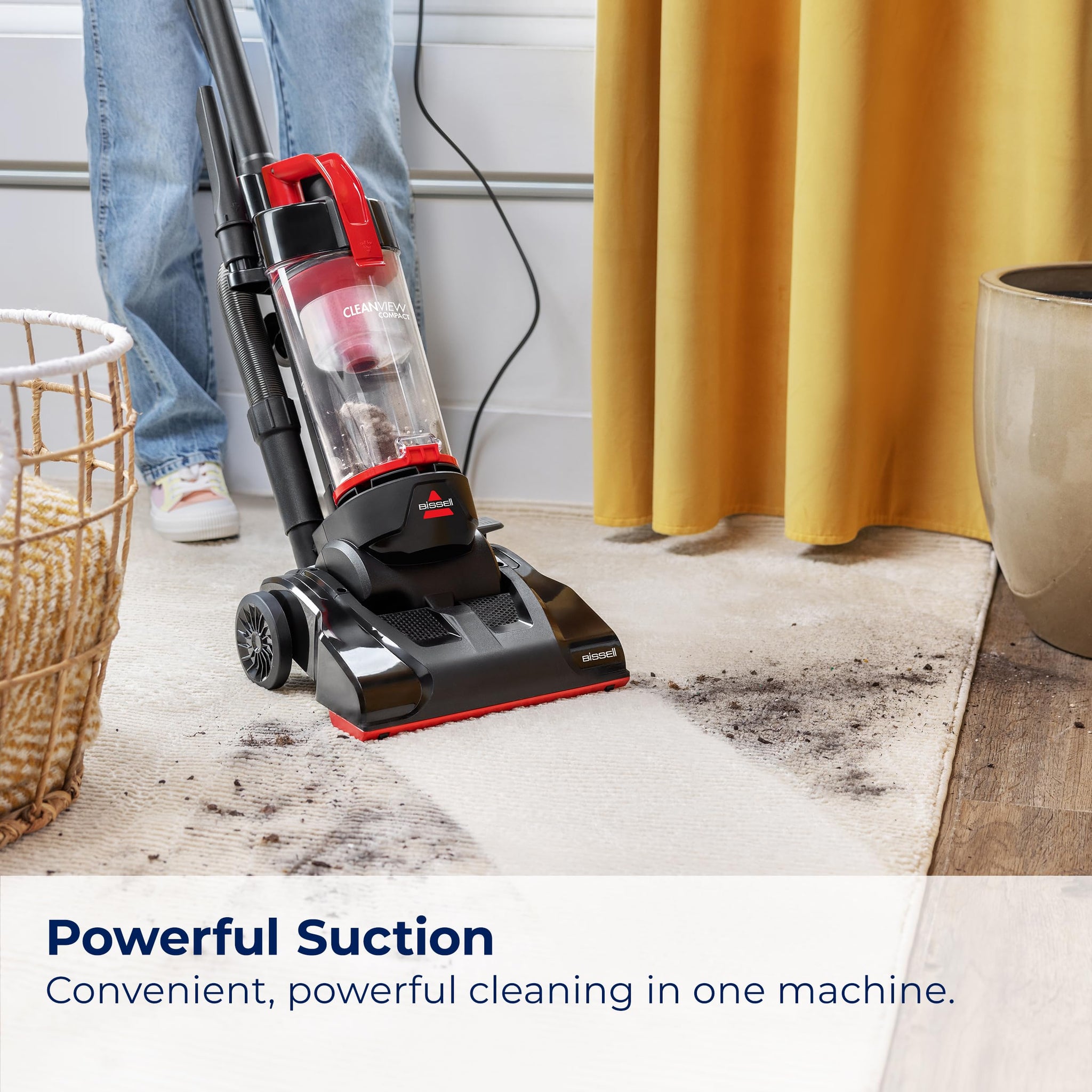 Lightweight Compact Vacuum with Powerful Suction