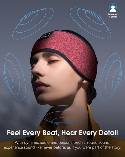 Sleep Headphones Headband Bluetooth 5.4 Wireless Earphones