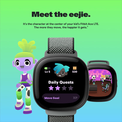 Fitbit Ace LTE Kids Smartwatch With Safe GPS And Calls