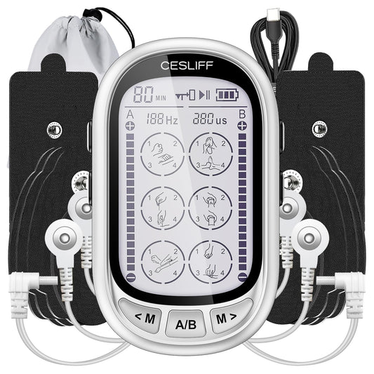 Dual Channel TENS EMS Unit for Pain Relief