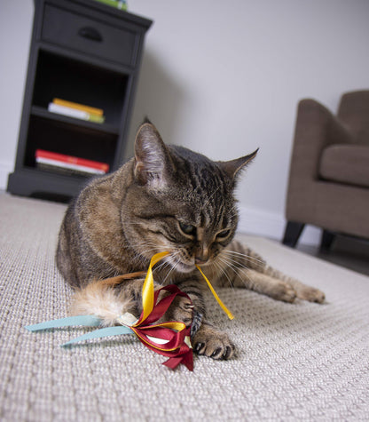 Interactive Cat Toy with Light and HappyNip Blend