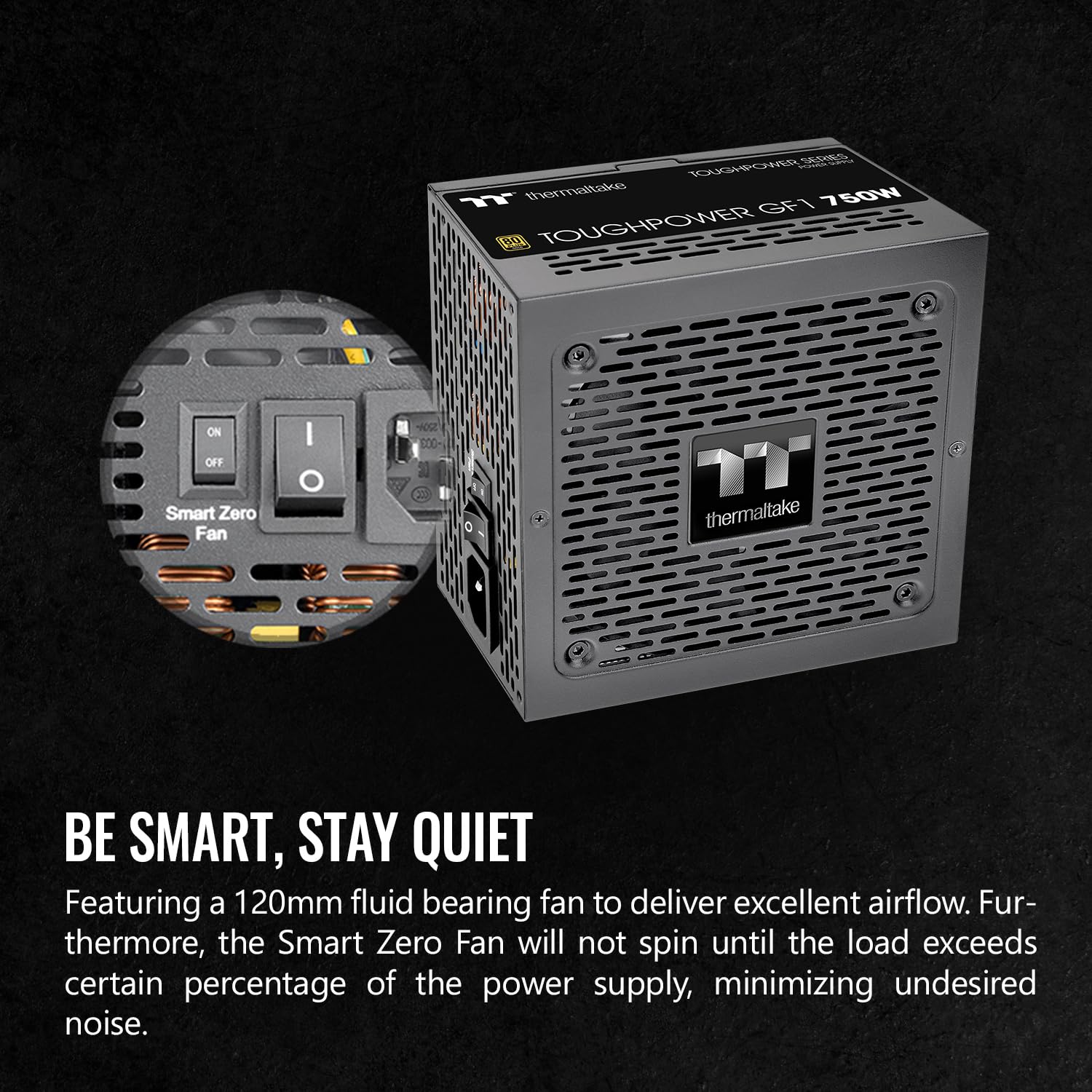 Thermaltake Toughpower GX2 600W Power Supply With Gold Efficiency