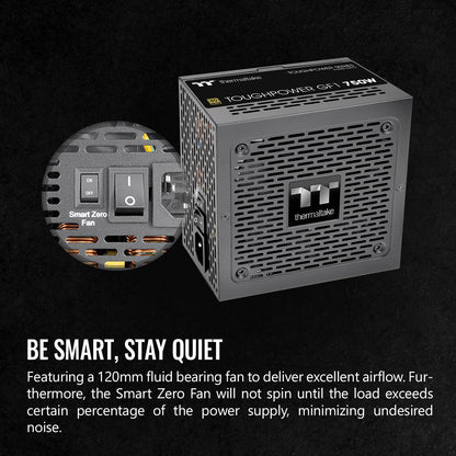 Thermaltake Toughpower GX2 600W Power Supply With Gold Efficiency