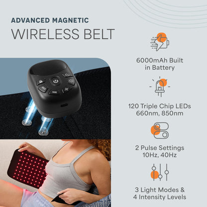 Lifepro Red Light Therapy Belt for Muscle Relaxation