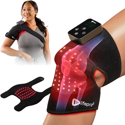 Portable Red Light Therapy Knee Brace for Pain Relief