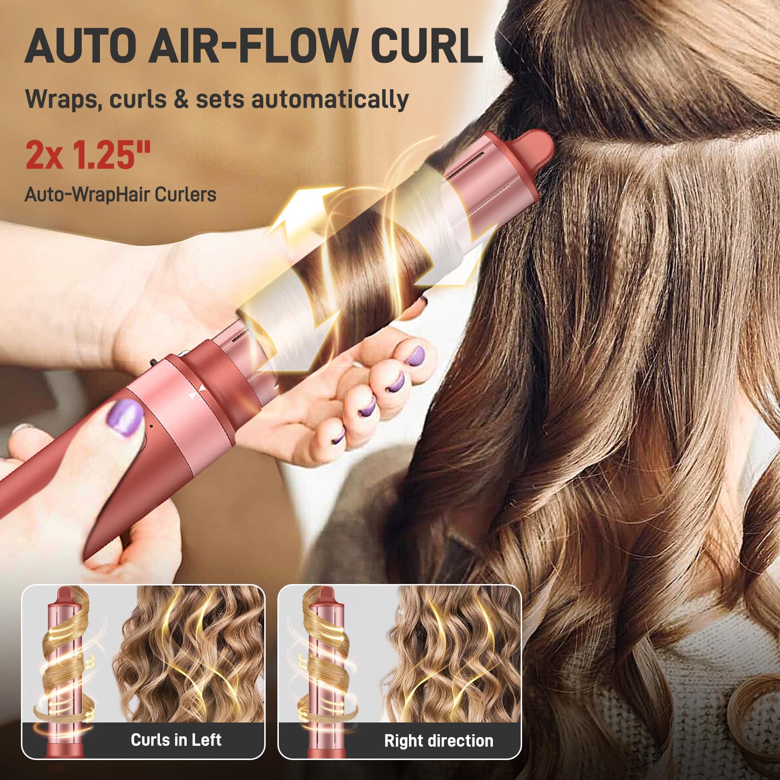 5 In 1 Hair Dryer Brush for Frizz Free Volume
