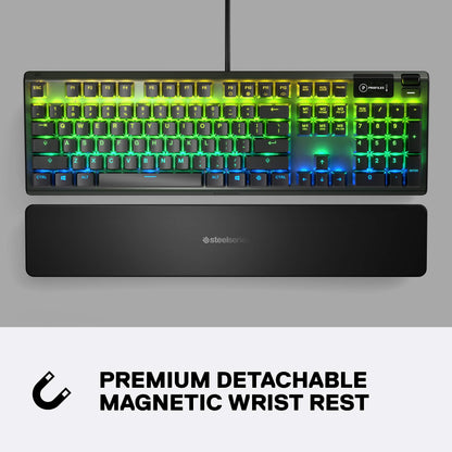 SteelSeries Apex 3 RGB Gaming Keyboard with Water Resistance