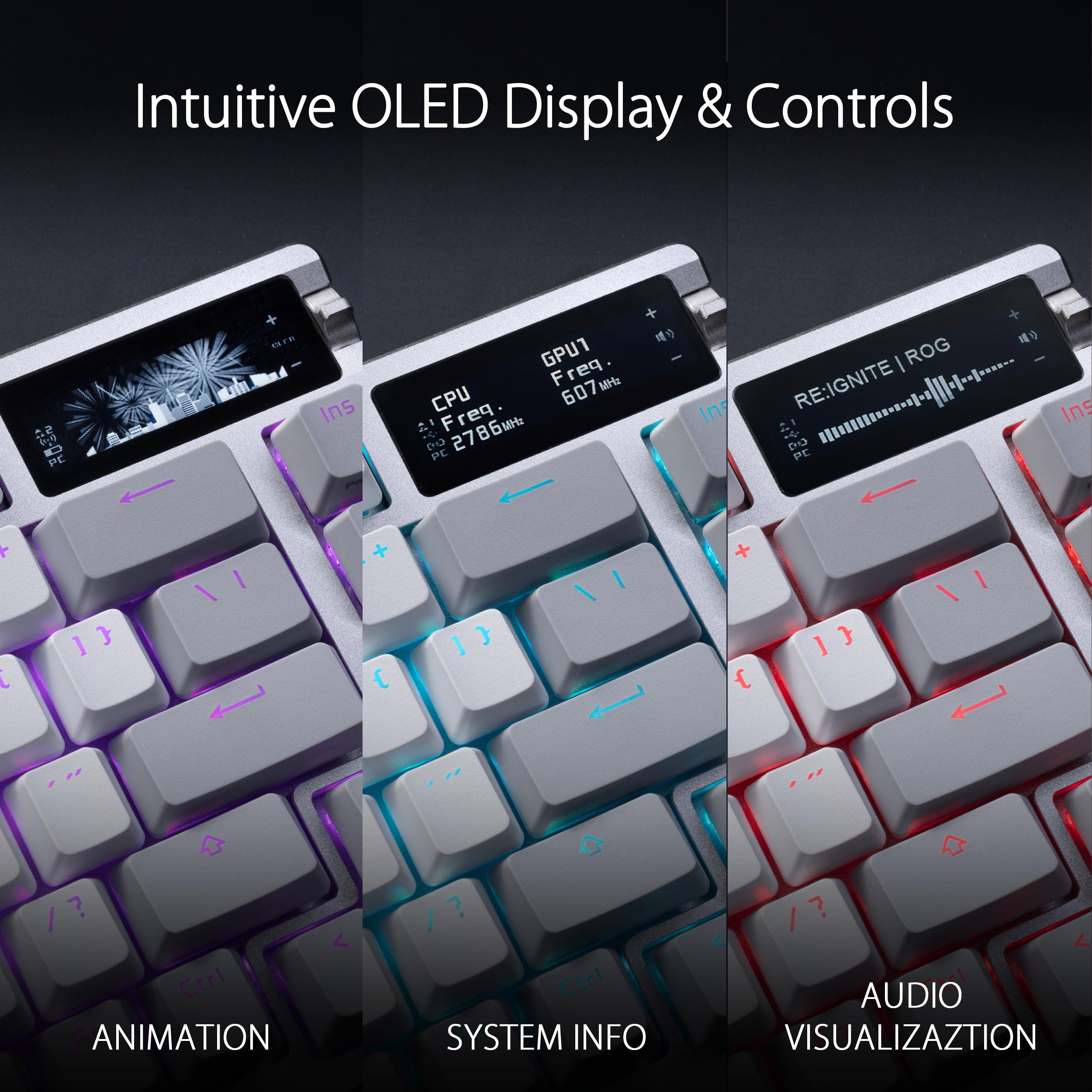 ASUS ROG Azoth Wireless Custom Gaming Keyboard Benefits