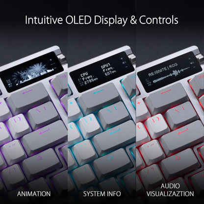 ASUS ROG Azoth Wireless Custom Gaming Keyboard Benefits