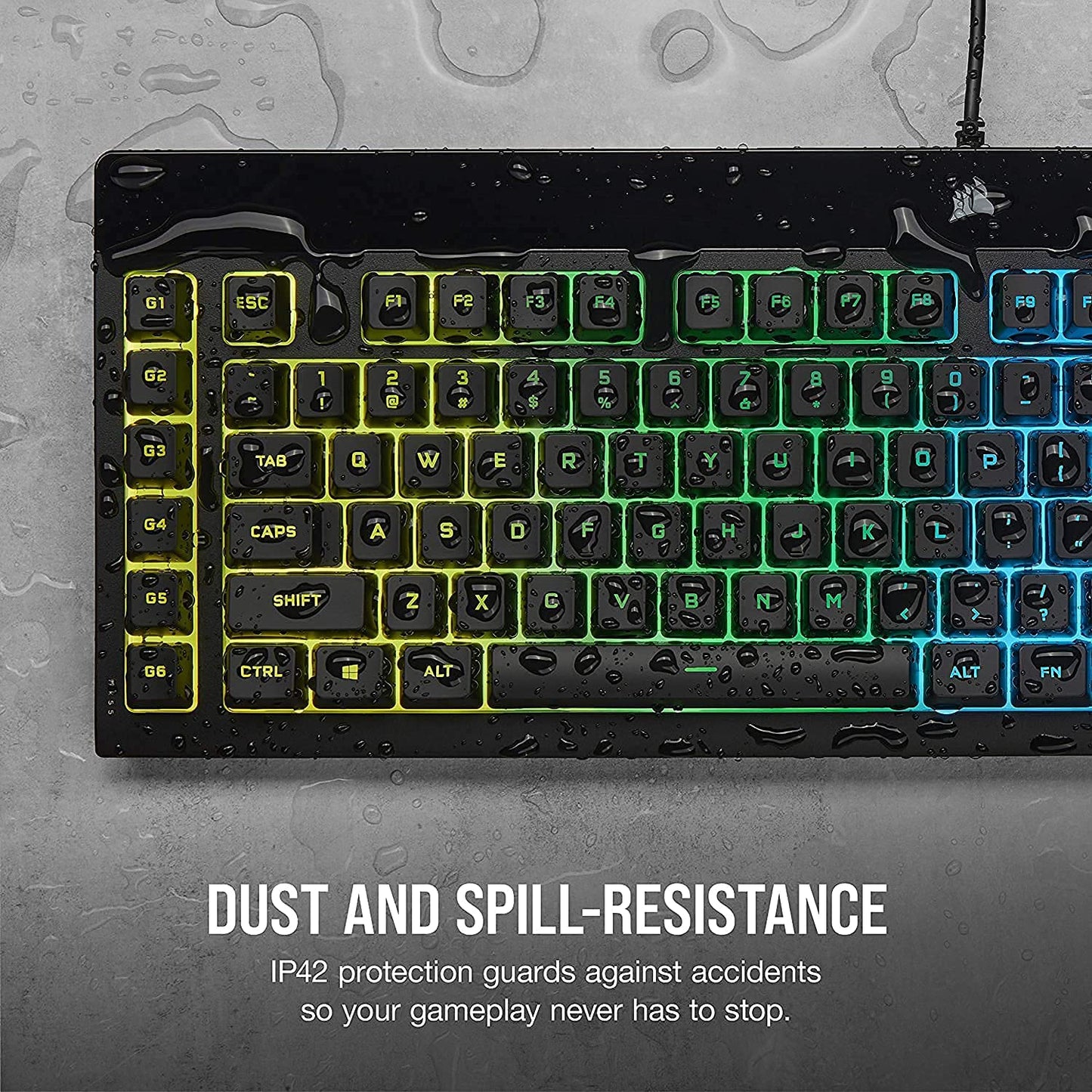 Corsair K55 RGB Pro Gaming Keyboard with Macro Keys