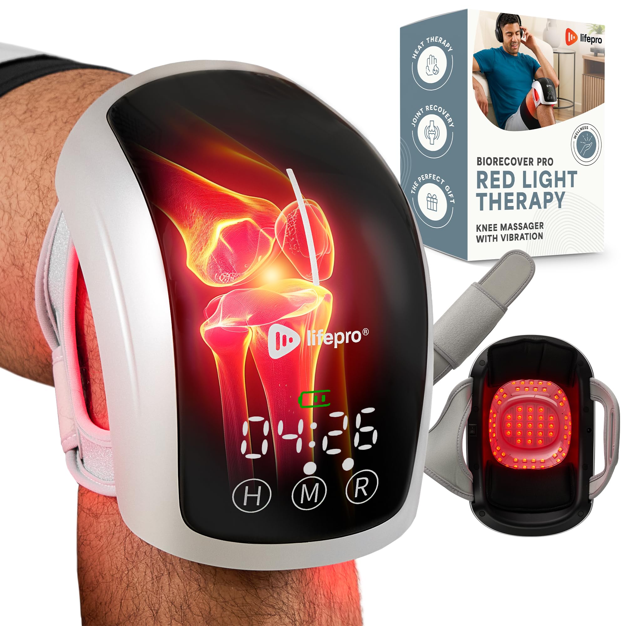 Portable Red Light Therapy Knee Brace for Pain Relief