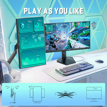 Sansui 27 Inch Curved Gaming Monitor 160Hz FreeSync HDR