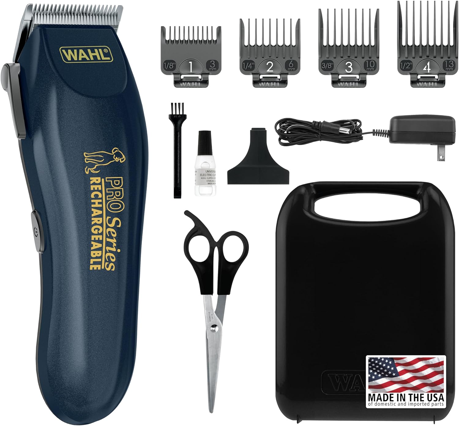 Wahl Deluxe Pro Cordless Dog Clipper Kit With Long Run Time