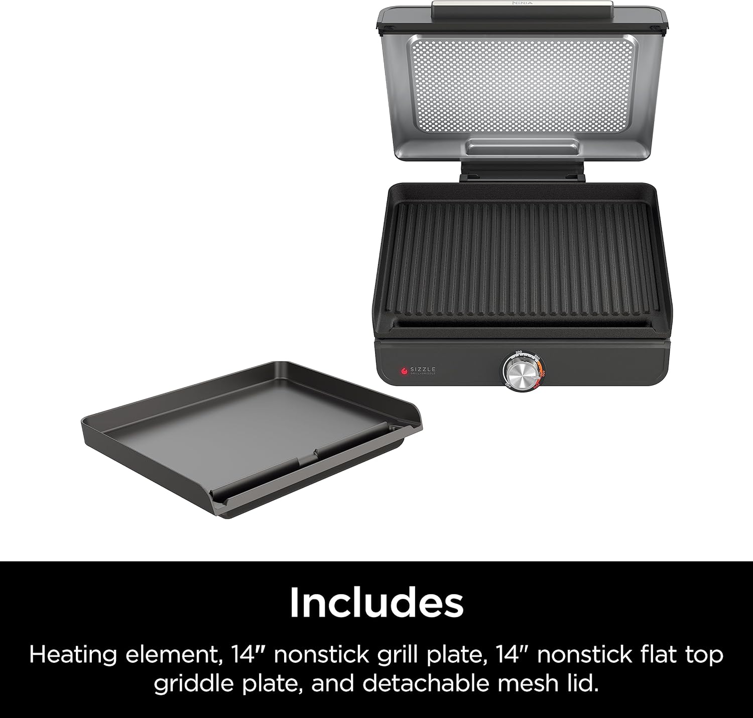 Ninja Griddle Indoor Grill with Even Cooking Performance