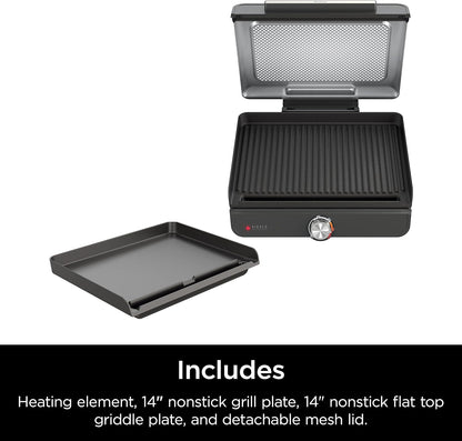 Ninja Griddle Indoor Grill with Even Cooking Performance