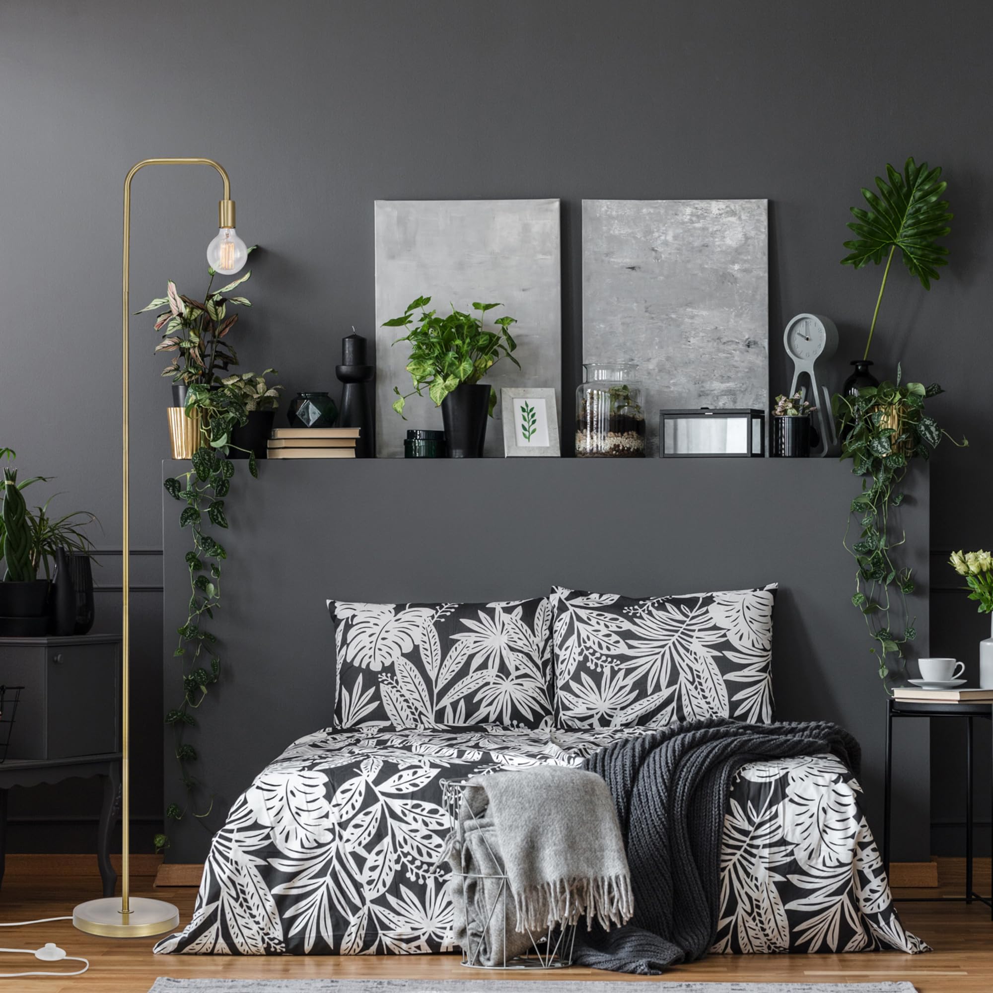Elegant 70 Inch Floor Lamp with Foot Switch
