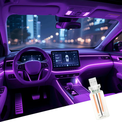 Retro Car Lamp Touch USB LED Night Light Ambient Decor Desk