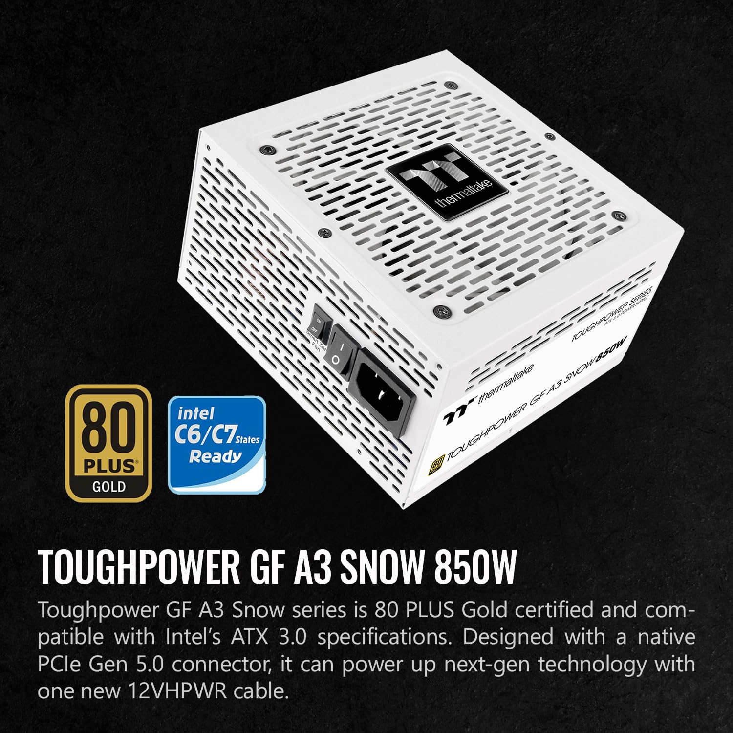 Thermaltake Toughpower GF A3 1050W Power Supply with 10 Year Warranty