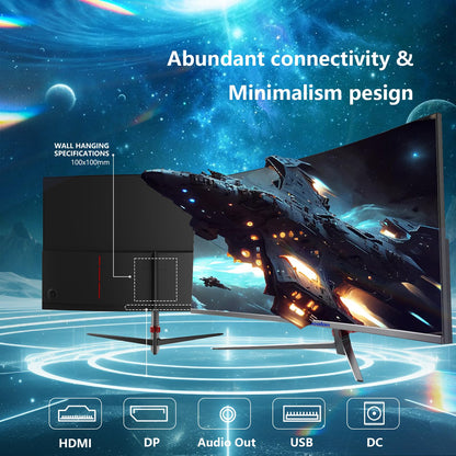 27 Inch IPS Gaming Monitor 100Hz Frameless 1080P HDMI