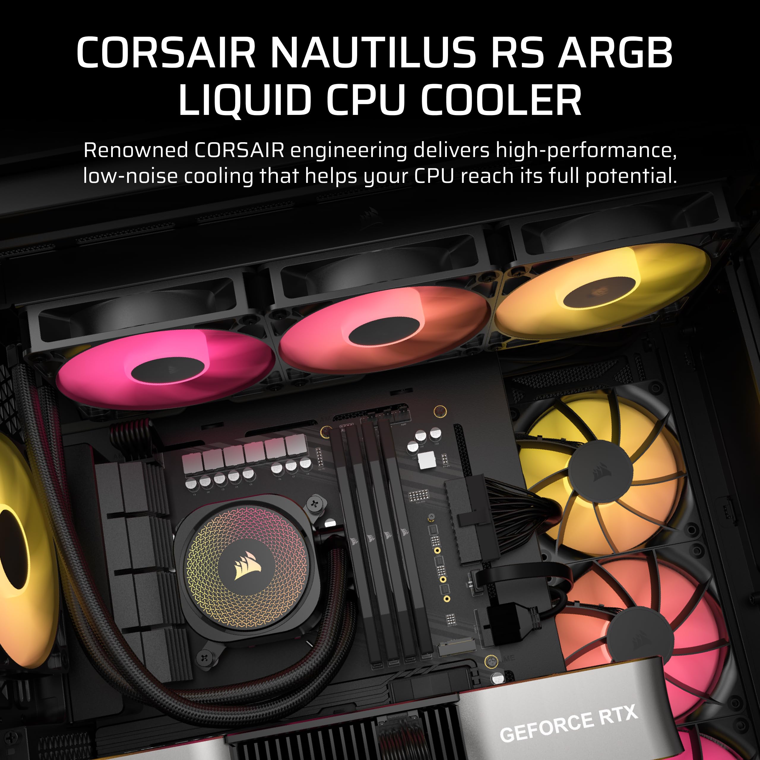 Corsair Nautilus 360 RS ARGB Liquid CPU Cooler