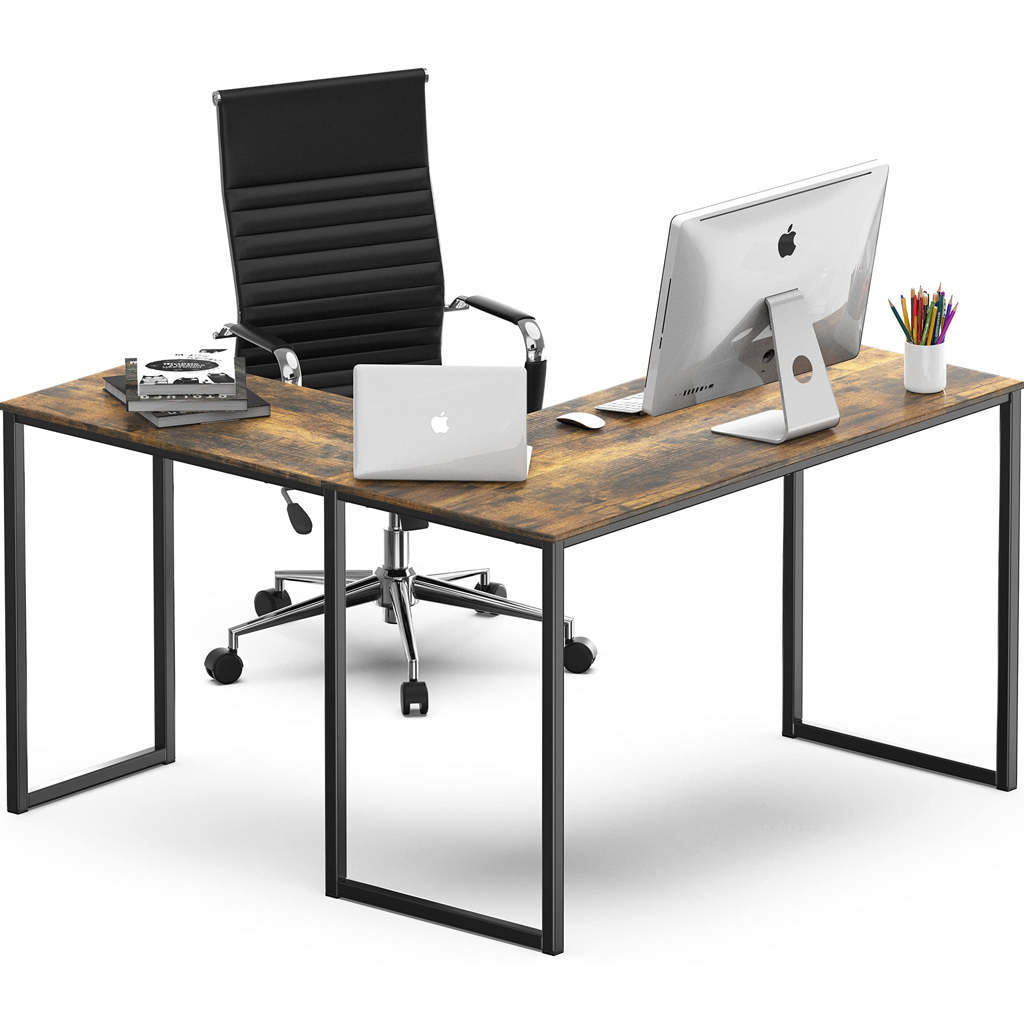 L Shape Home Office Desk for Maximal Workspace