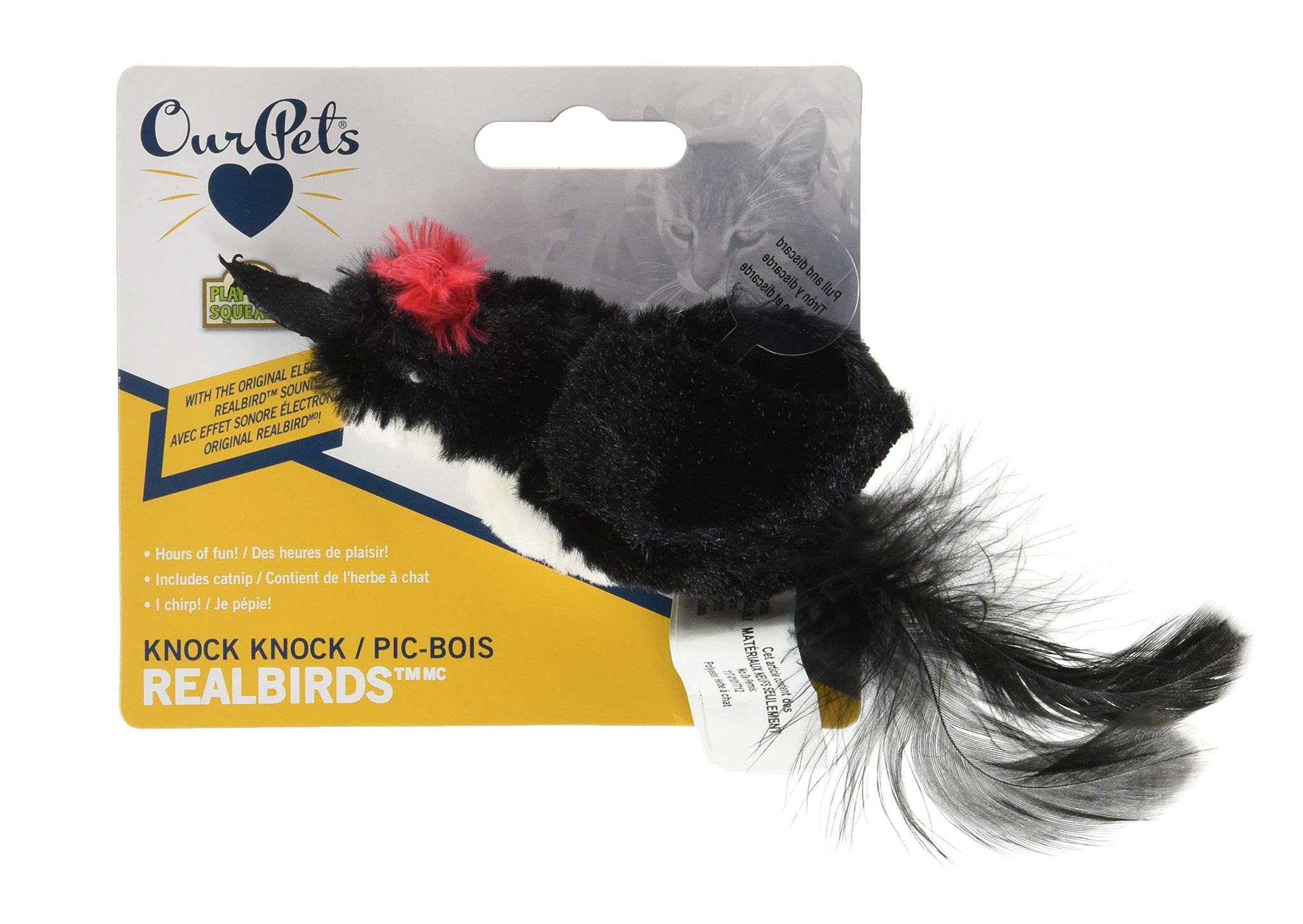 Interactive Cat Toys with Realistic Bird Sounds